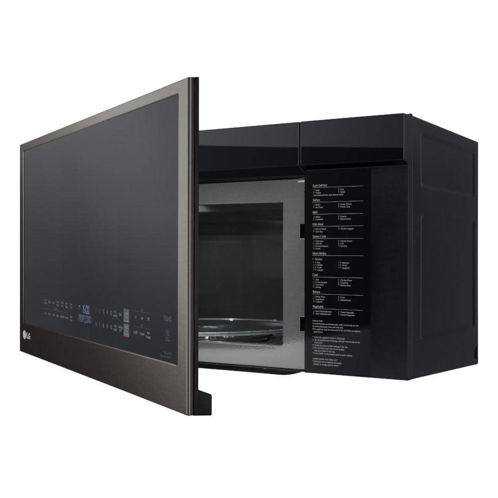 LG 1.8 Cu. Ft. Over-the-Range Microwave with Sensor Cooking and EasyClean  Black Stainless Steel LMV1831BD - Best Buy