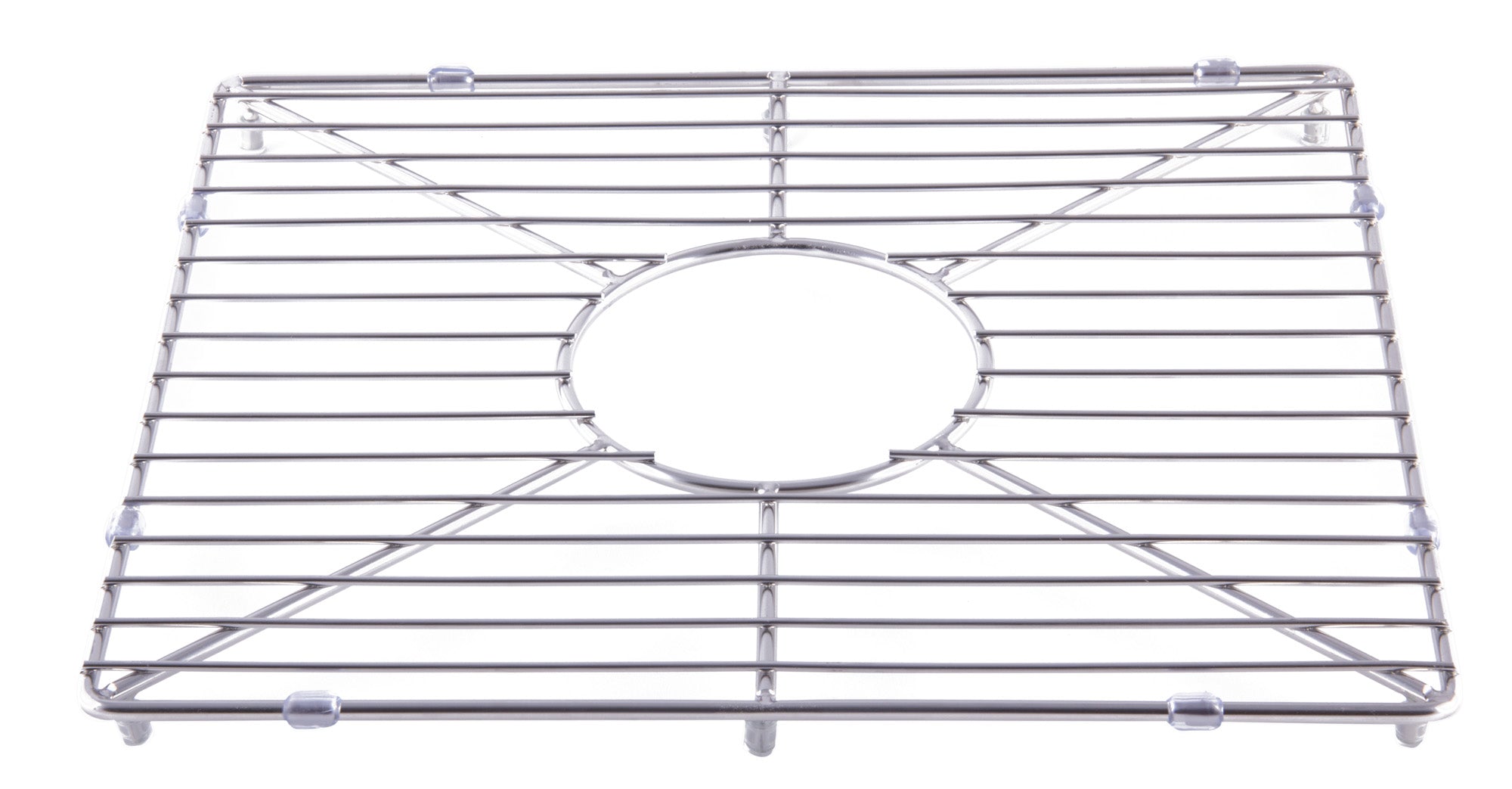 ALFI Brand - Stainless steel kitchen sink grid for large side of AB3618DB, AB3618ARCH | ABGR3618L ALFI Brand - Stainless steel kitchen sink grid for large side of AB3618DB, AB3618ARCH | ABGR3618L