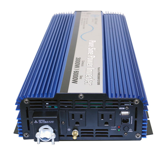 Aims Power - 3000 Watt Pure Sine Power Inverter Kit - KITPWRI300012S