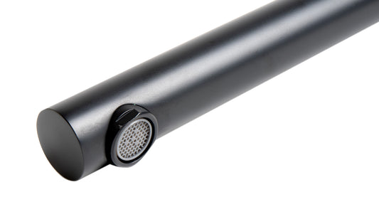 ALFI Brand - Black Matte Round Foldable Tub Spout | AB6601-BM