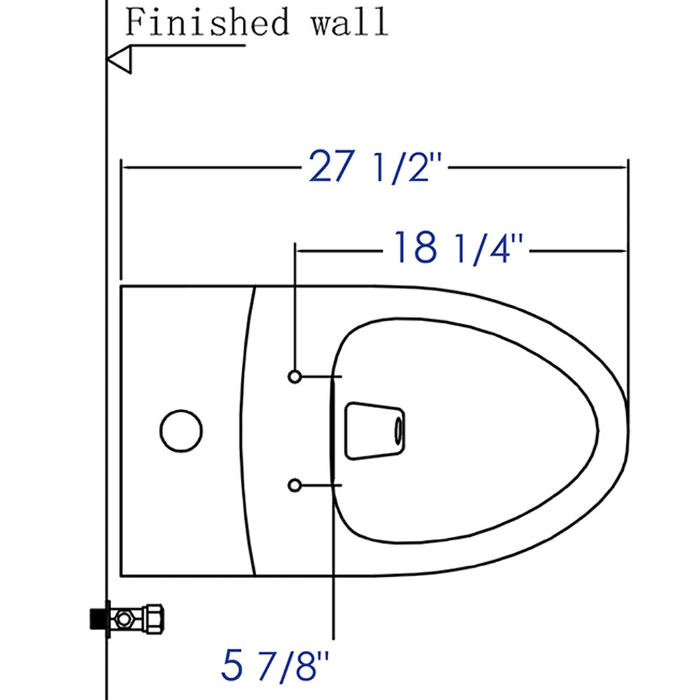 EAGO - Replacement Soft Closing Toilet Seat for TB358 | R-358SEAT EAGO - Replacement Soft Closing Toilet Seat for TB358 | R-358SEAT