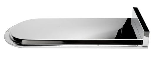 ALFI Brand - Polished Chrome 10" Wall-Mounted Square Waterfall Rain Shower Head | RAIN10RW-PC