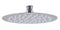 ALFI Brand - Solid Brushed Stainless Steel 8" Round Ultra Thin Rain Shower Head | RAIN8R-BSS