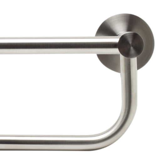 ALFI Brand - Brushed Nickel 26 inch Towel Bar & Shelf Bathroom Accessory | AB9538-BN