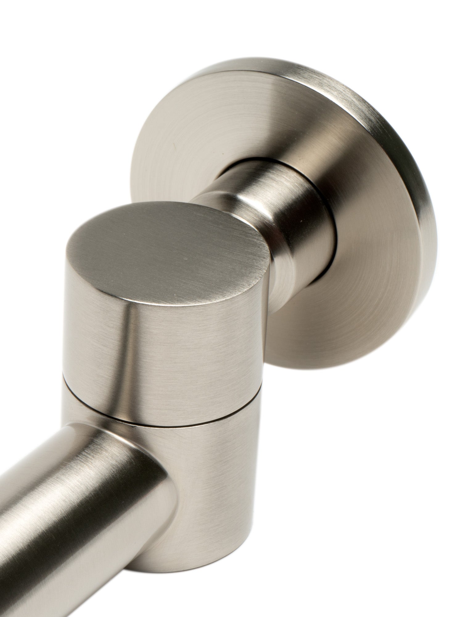 ALFI Brand - Brushed Nickel Round Foldable Tub Spout | AB6601-BN ALFI Brand - Brushed Nickel Round Foldable Tub Spout | AB6601-BN