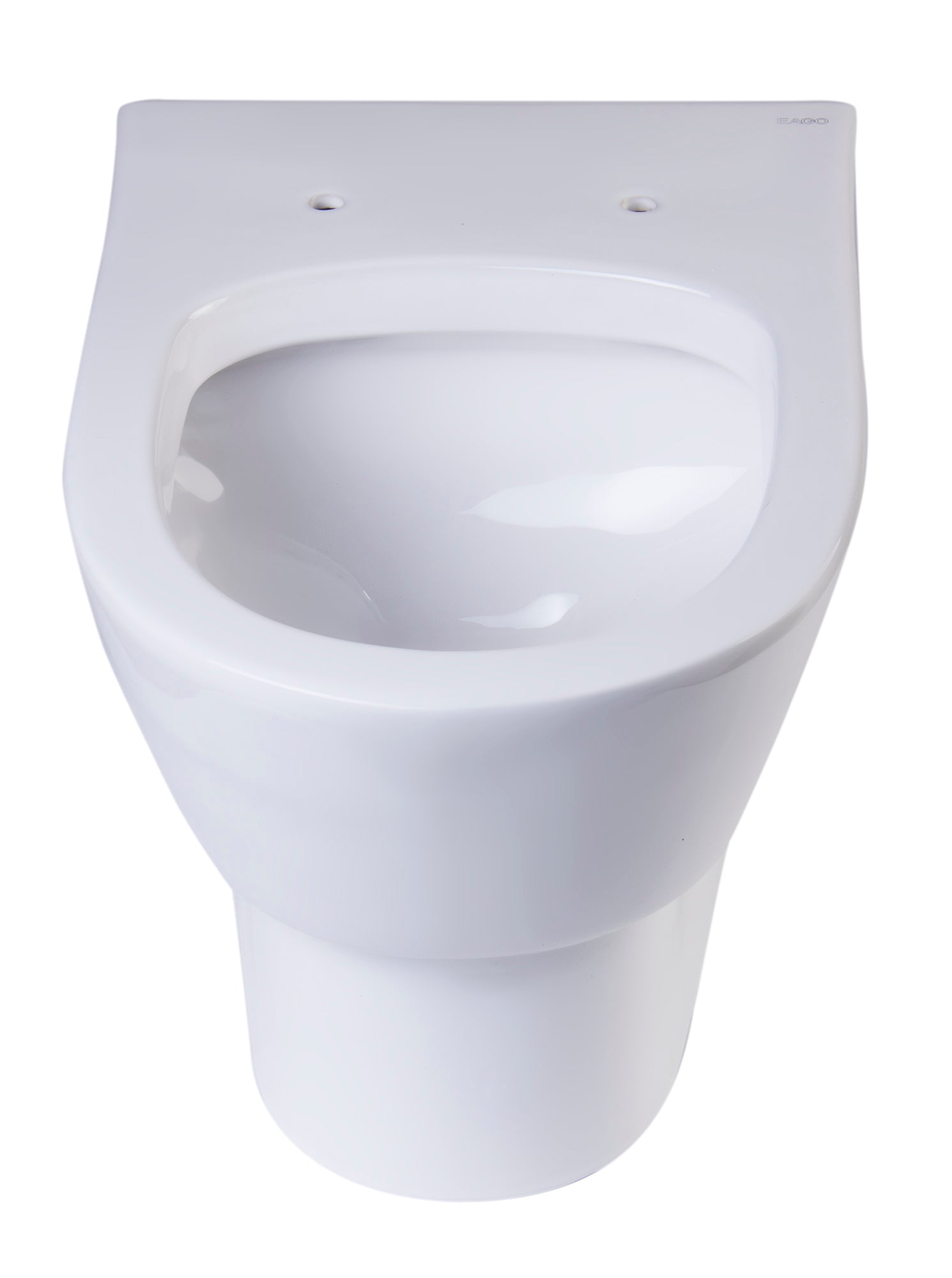 EAGO - Round Modern Wall Mount Dual Flush Toilet Bowl | WD332 EAGO - Round Modern Wall Mount Dual Flush Toilet Bowl | WD332