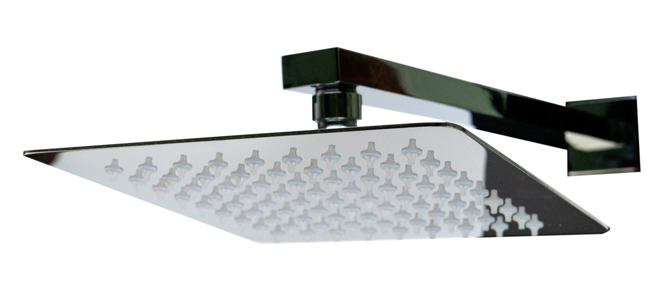 ALFI Brand - Black Aluminum Shower Panel with 2 Body Sprays and Rain Shower Head | ABSP65B ALFI Brand - Black Aluminum Shower Panel with 2 Body Sprays and Rain Shower Head | ABSP65B