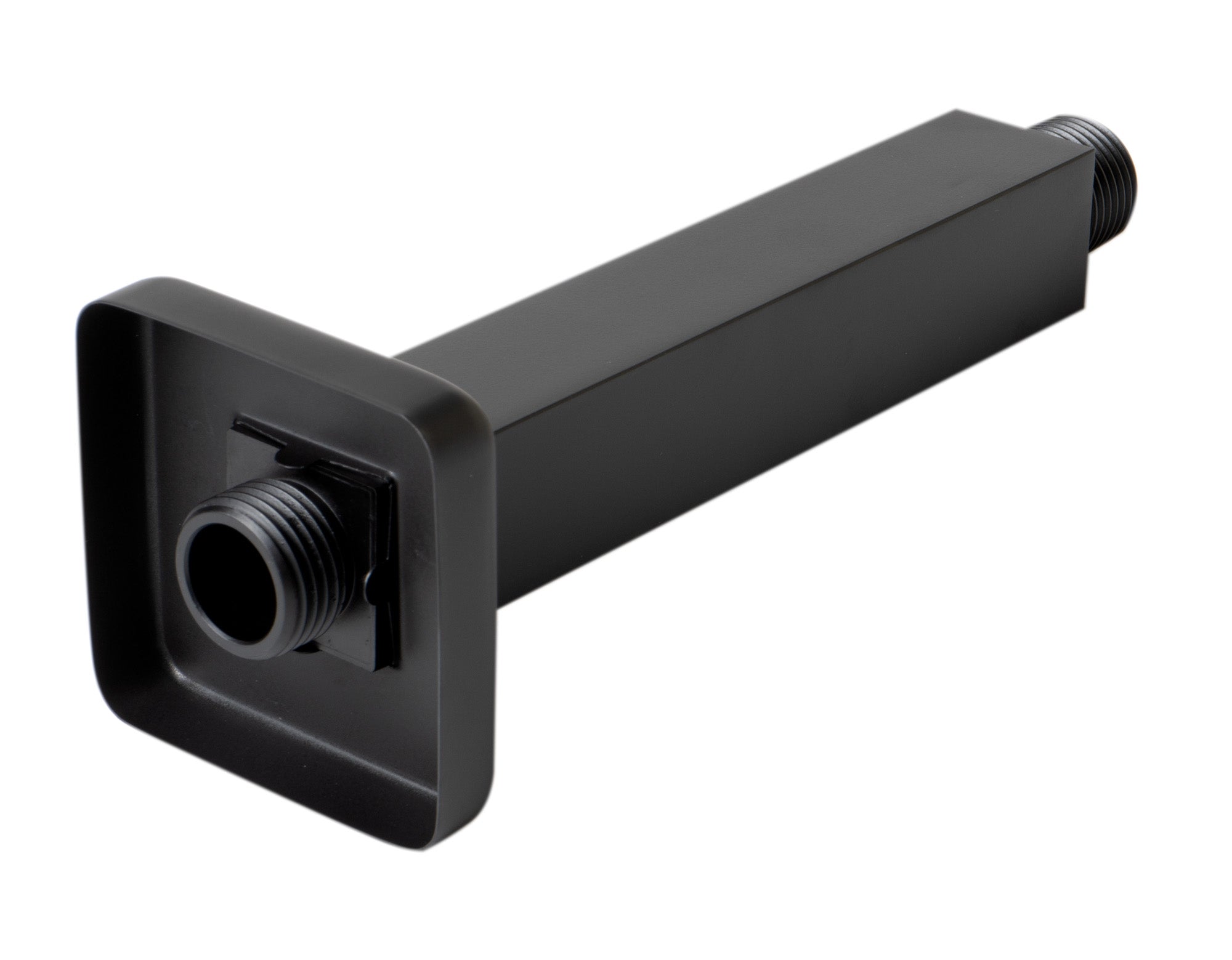 ALFI Brand - Black Matte 6" Square Ceiling Shower Arm | ABSA6S-BM ALFI Brand - Black Matte 6" Square Ceiling Shower Arm | ABSA6S-BM