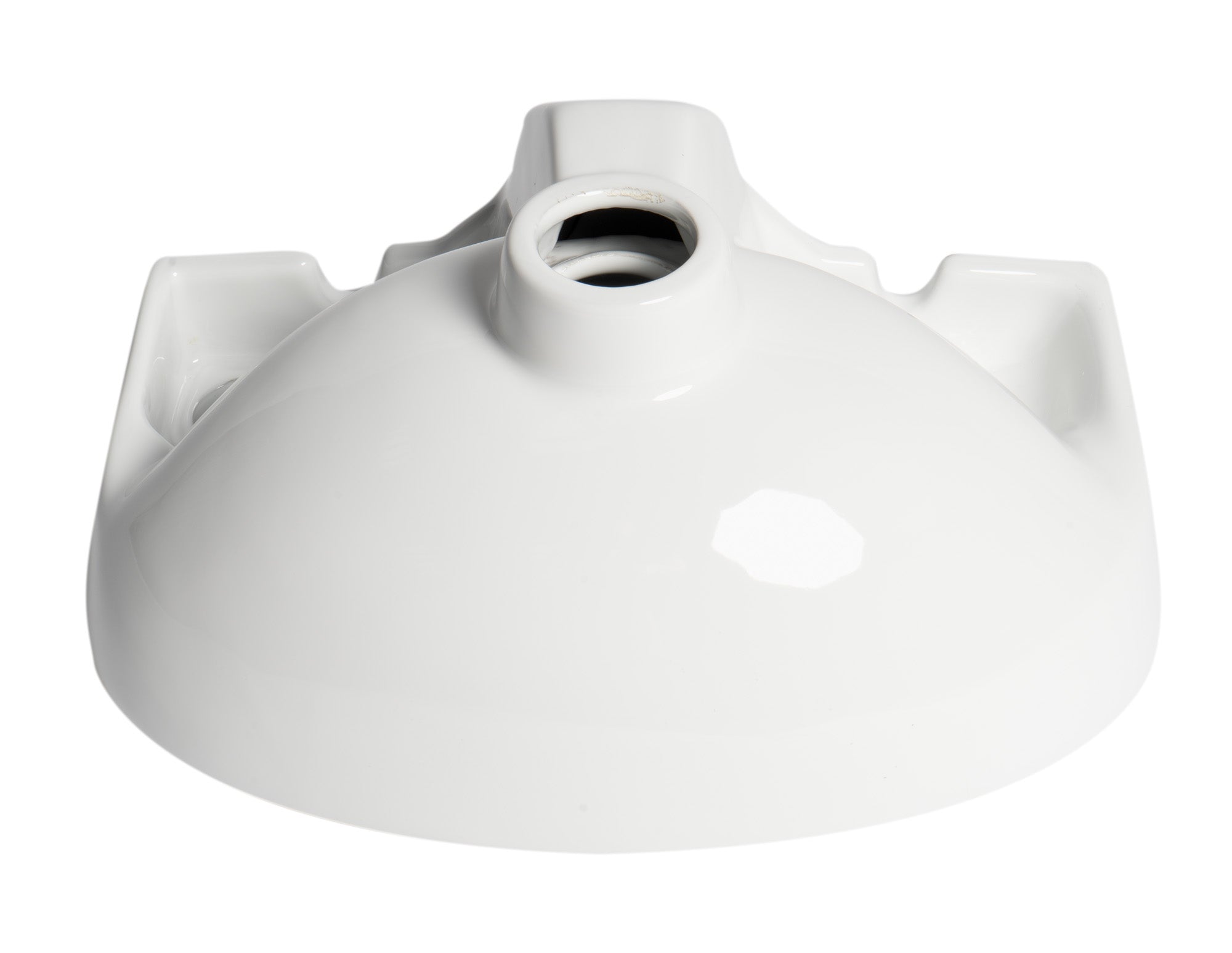 ALFI Brand - White 14" Small Wall Mounted Ceramic Sink with Faucet Hole | ABC118 ALFI Brand - White 14" Small Wall Mounted Ceramic Sink with Faucet Hole | ABC118