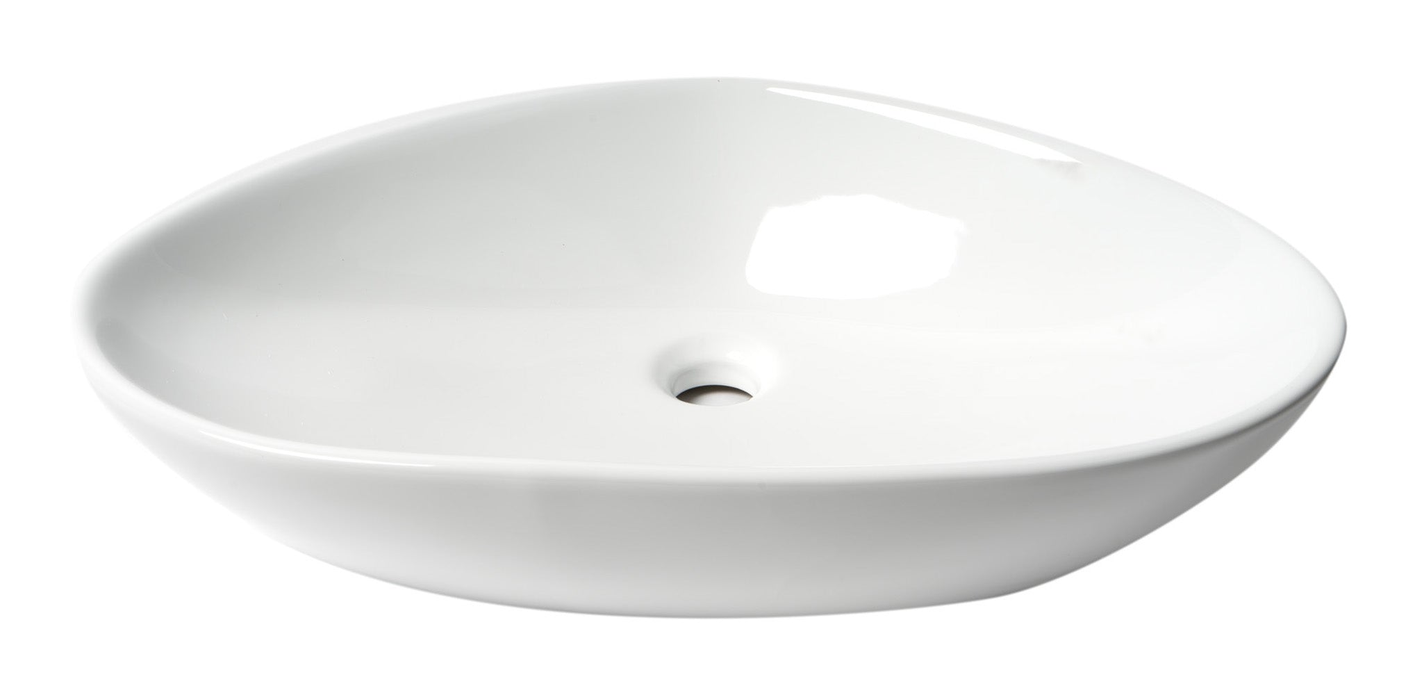 ALFI Brand - White 23" Fancy Above Mount Ceramic Sink | ABC914 ALFI Brand - White 23" Fancy Above Mount Ceramic Sink | ABC914