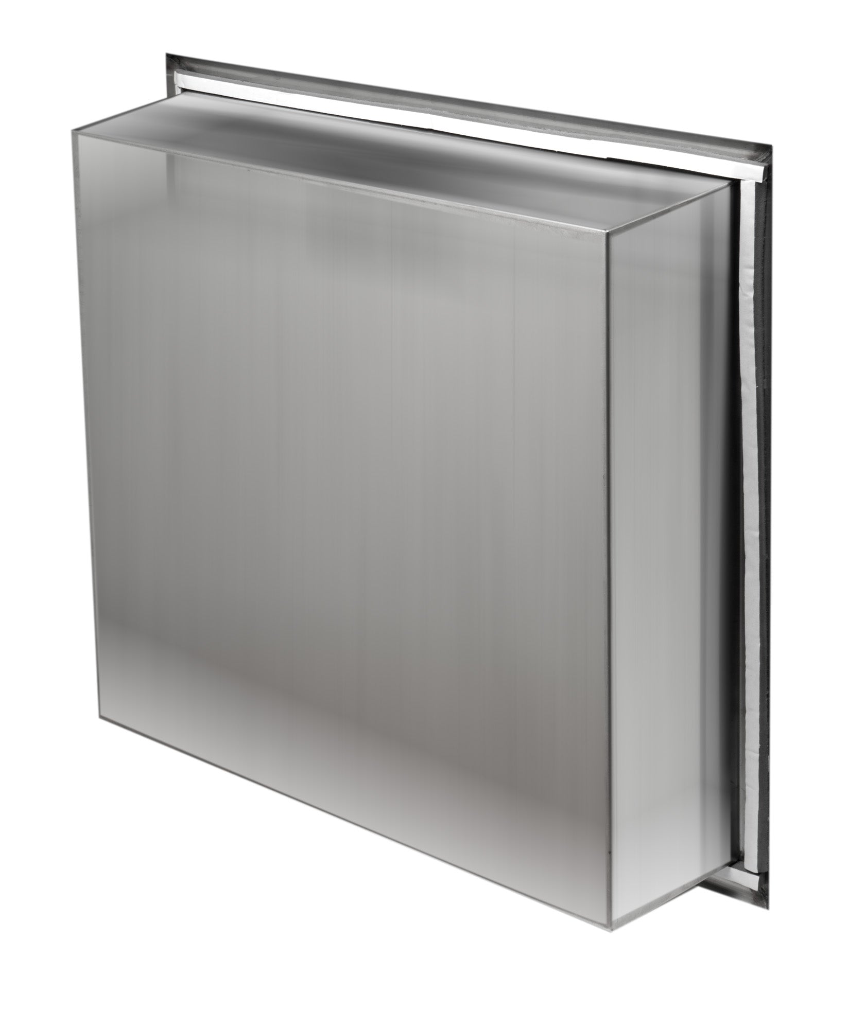 ALFI Brand - 16 x 16 Polished Stainless Steel Square Single Shelf Bath Shower Niche | ABN1616-PSS ALFI Brand - 16 x 16 Polished Stainless Steel Square Single Shelf Bath Shower Niche | ABN1616-PSS