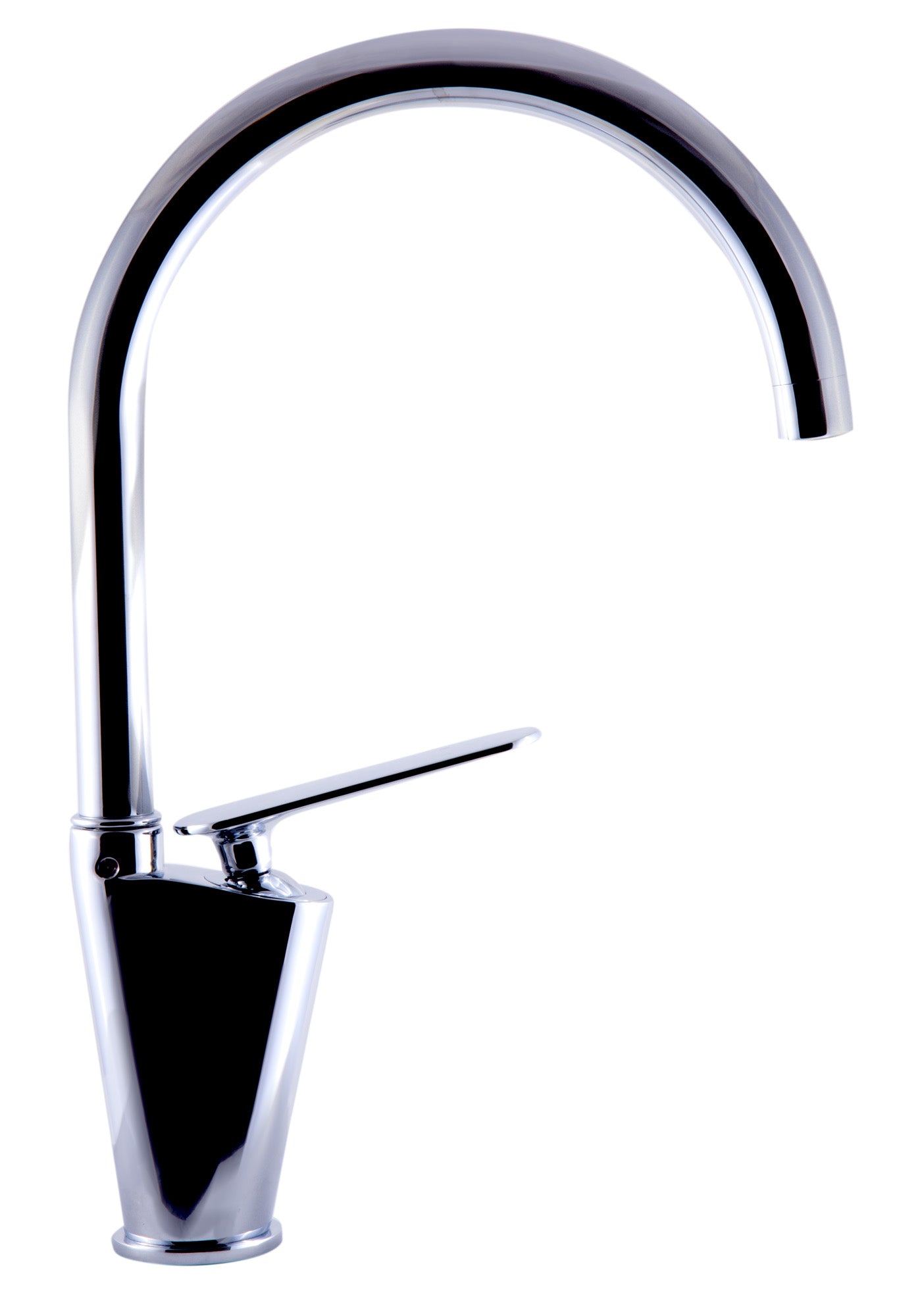 ALFI Brand - Polished Chrome Gooseneck Single Hole Bathroom Faucet | AB3600-PC ALFI Brand - Polished Chrome Gooseneck Single Hole Bathroom Faucet | AB3600-PC