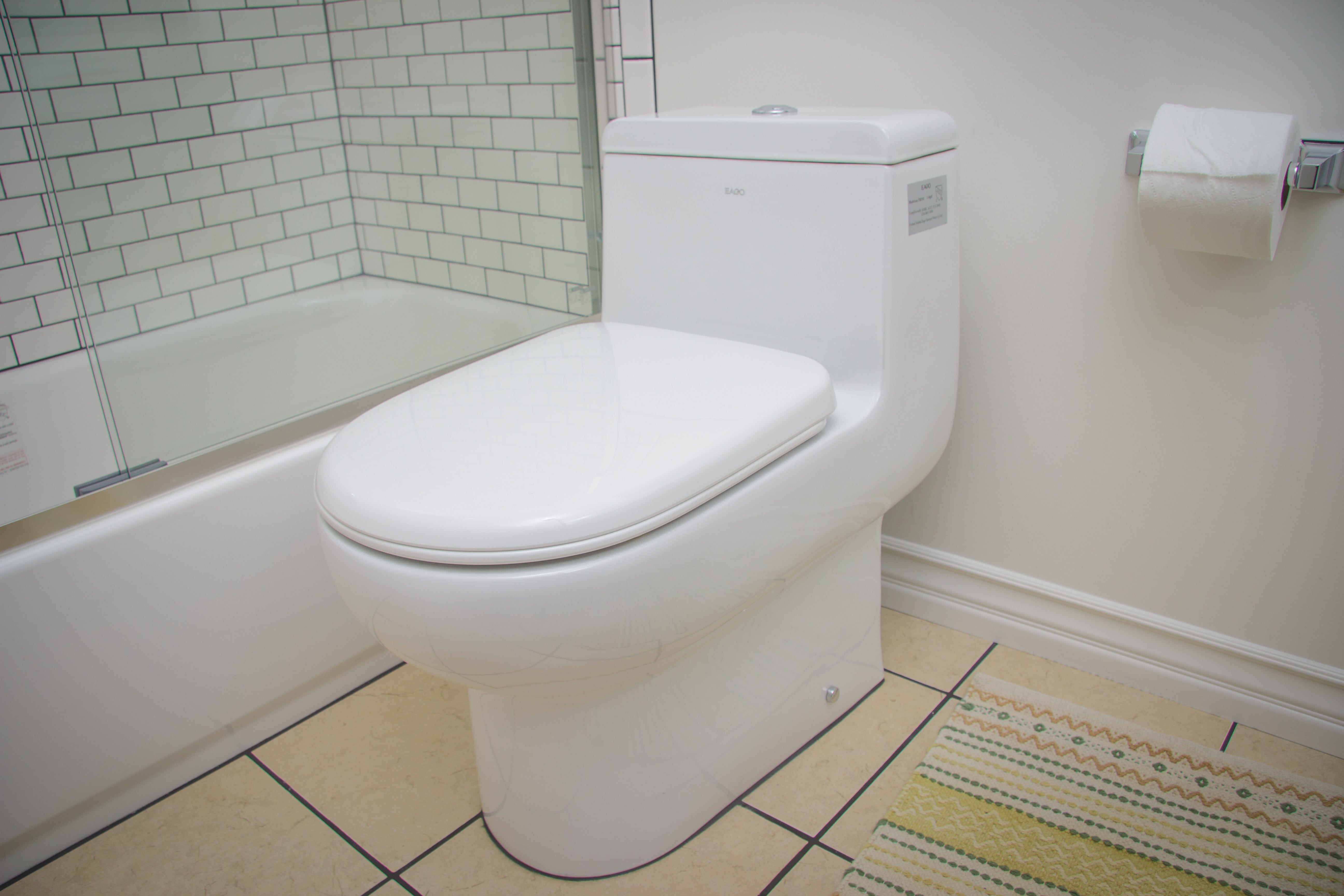 EAGO - DUAL FLUSH ONE PIECE ECO-FRIENDLY HIGH EFFICIENCY LOW FLUSH CERAMIC TOILET | TB351 EAGO - DUAL FLUSH ONE PIECE ECO-FRIENDLY HIGH EFFICIENCY LOW FLUSH CERAMIC TOILET | TB351