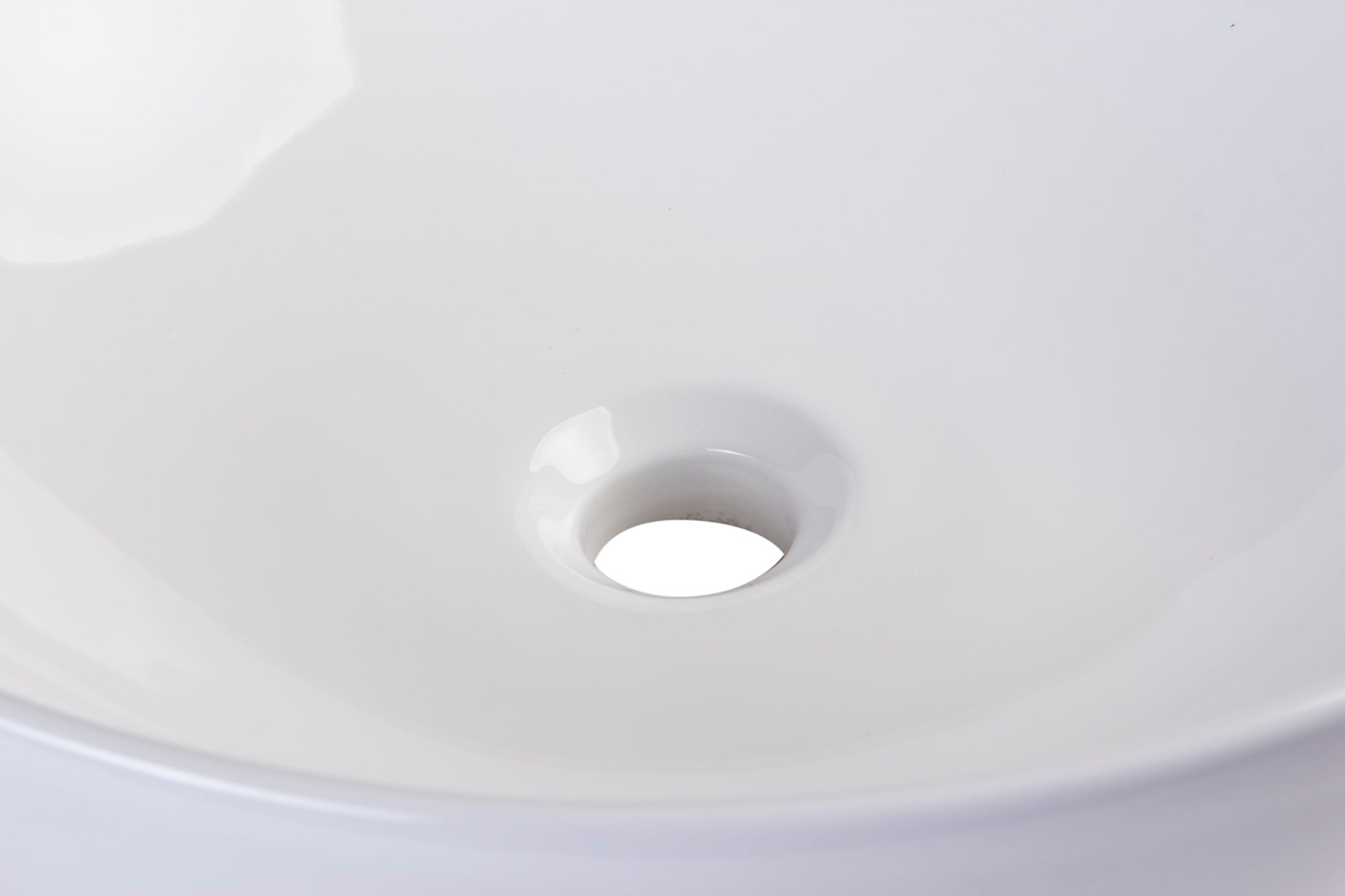 EAGO - 18" ROUND CERAMIC ABOVE MOUNT BATHROOM BASIN VESSEL SINK | BA351 EAGO - 18" ROUND CERAMIC ABOVE MOUNT BATHROOM BASIN VESSEL SINK | BA351