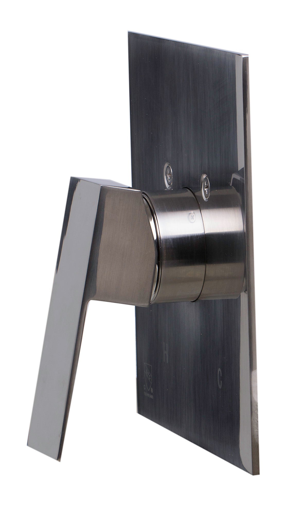 ALFI Brand - Brushed Nickel Shower Valve Mixer with Square Lever Handle | AB5501-BN ALFI Brand - Brushed Nickel Shower Valve Mixer with Square Lever Handle | AB5501-BN