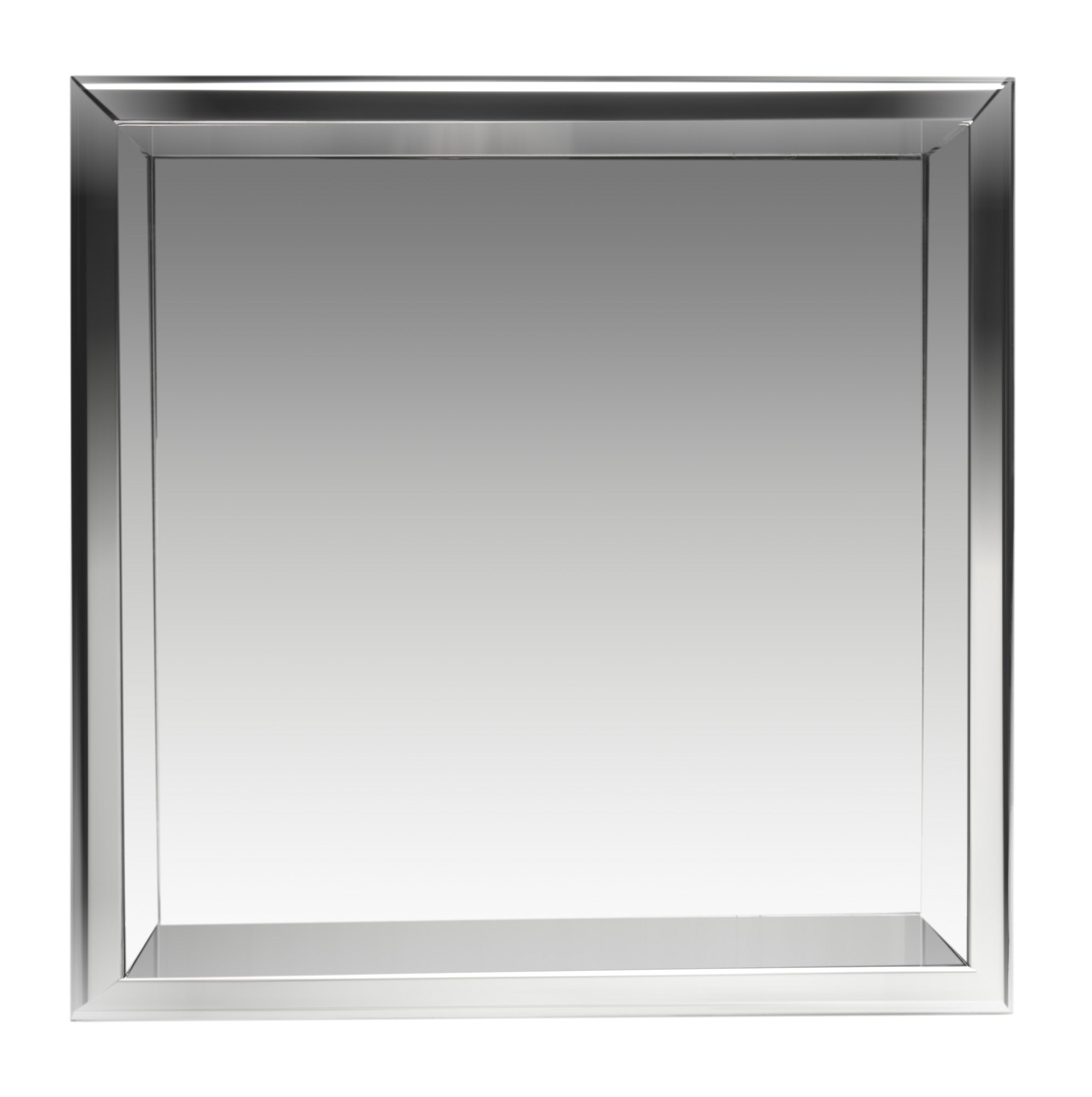 ALFI Brand - 16 x 16 Polished Stainless Steel Square Single Shelf Bath Shower Niche | ABN1616-PSS ALFI Brand - 16 x 16 Polished Stainless Steel Square Single Shelf Bath Shower Niche | ABN1616-PSS