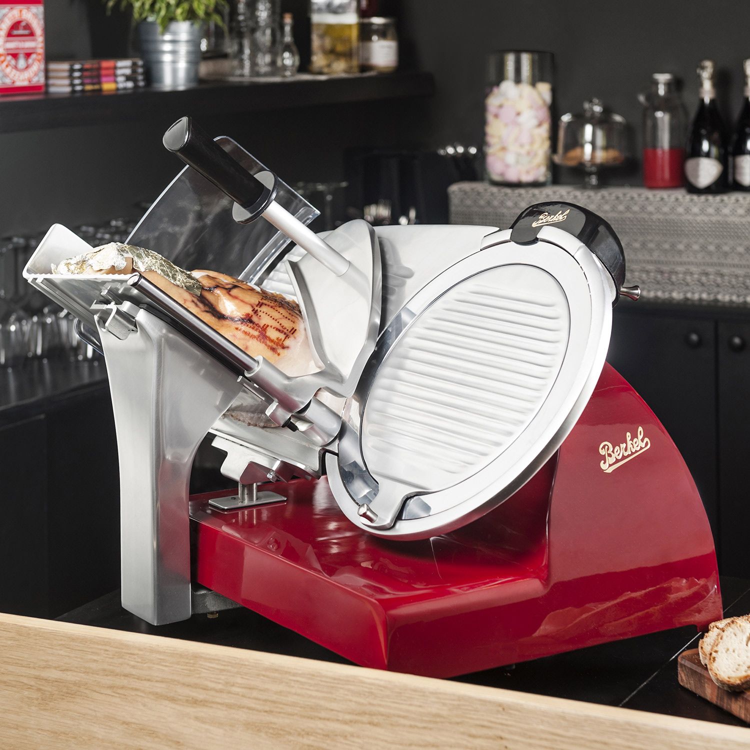 Berkel - Red Line 300 115 W Red, Black, White Electric Food Slicer | RSEGL0U000000 Berkel - Red Line 300 115 W Red, Black, White Electric Food Slicer | RSEGL0U000000