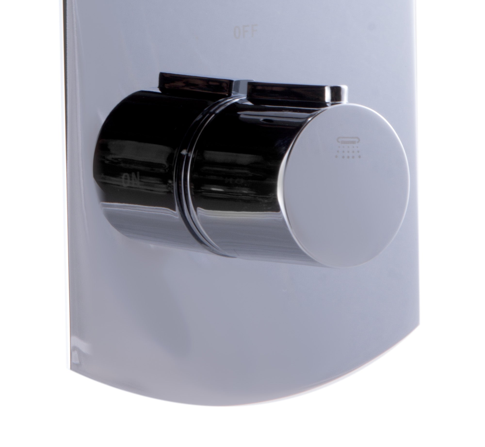 ALFI Brand - Polished Chrome Round 2 Way Thermostatic Shower Mixer | AB3901-PC ALFI Brand - Polished Chrome Round 2 Way Thermostatic Shower Mixer | AB3901-PC