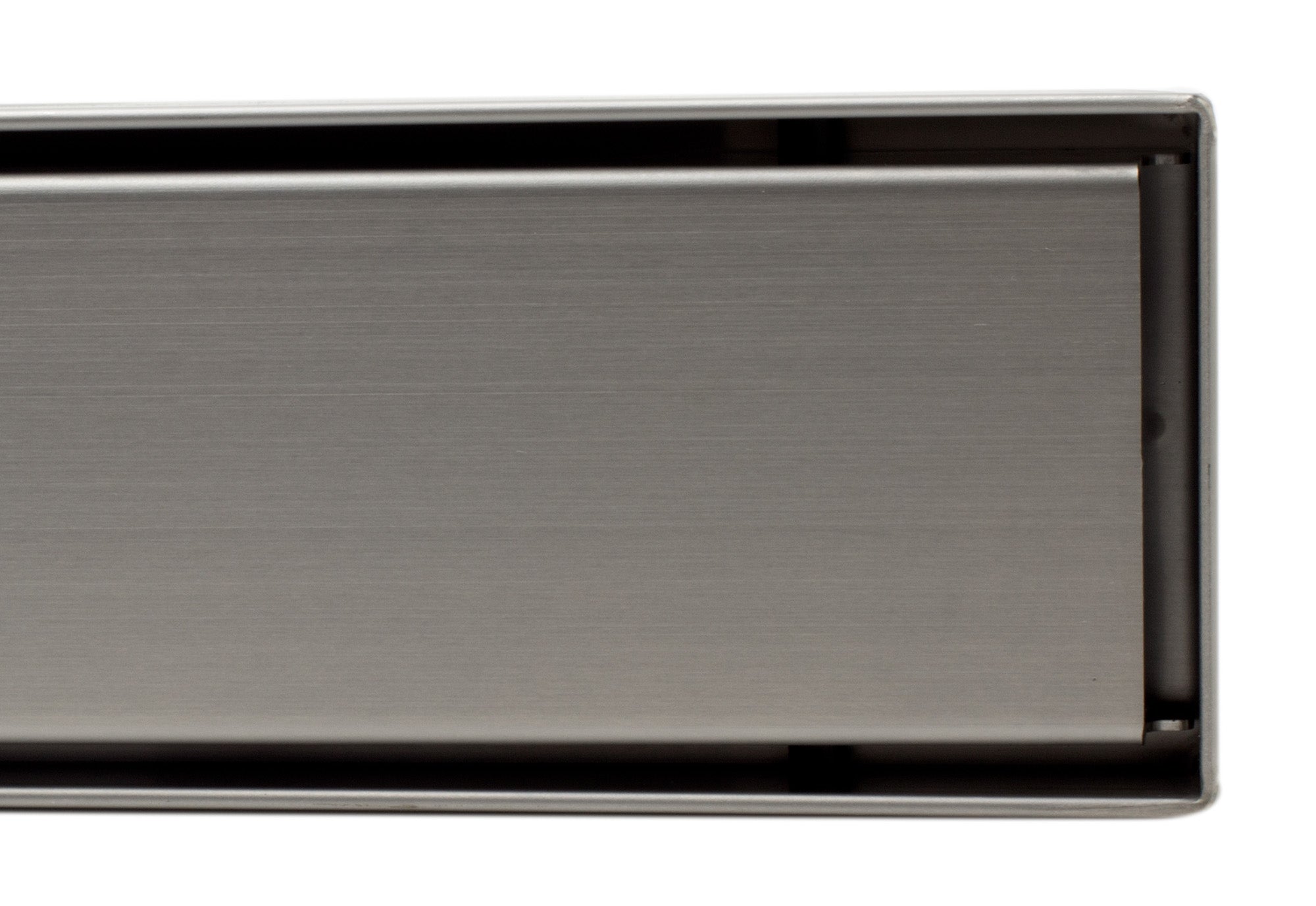 ALFI Brand - 32" Modern Brushed Stainless Steel Linear Shower Drain with Solid Cover | ABLD32B-BSS ALFI Brand - 32" Modern Brushed Stainless Steel Linear Shower Drain with Solid Cover | ABLD32B-BSS