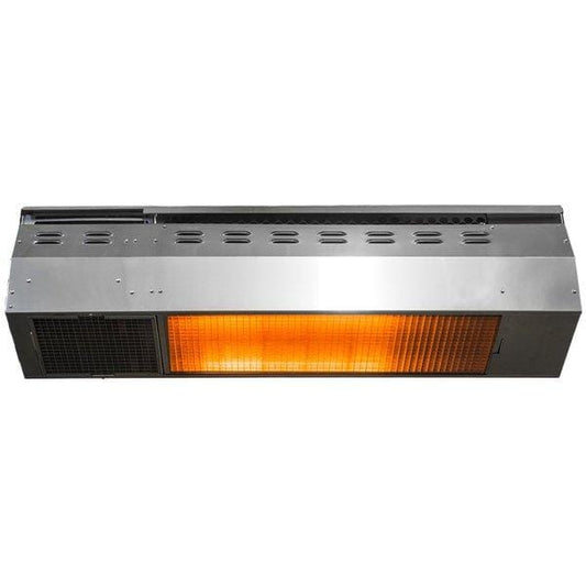 Schwank Commercial Mounted Gas Heaters Schwank MO-2152-SN Natural Gas Stainless Steel 2 Stage Outdoor Patio Heater - 50,000 BTU
