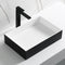 ALFI Brand - Black Matte 20" x 14" Solid Surface Resin Sink | ABRS2014BM