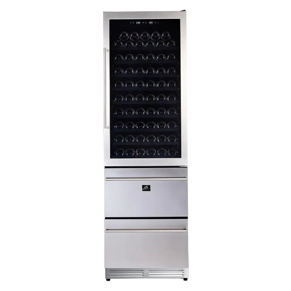 FORNO - Azienda Duel Temperature Zone 24'' Wine Cooler -108 Bottles FORNO - Azienda Duel Temperature Zone 24'' Wine Cooler -108 Bottles