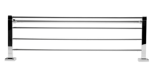 ALFI Brand - Polished Chrome 24 inch Towel Bar & Shelf Bathroom Accessory | AB9596