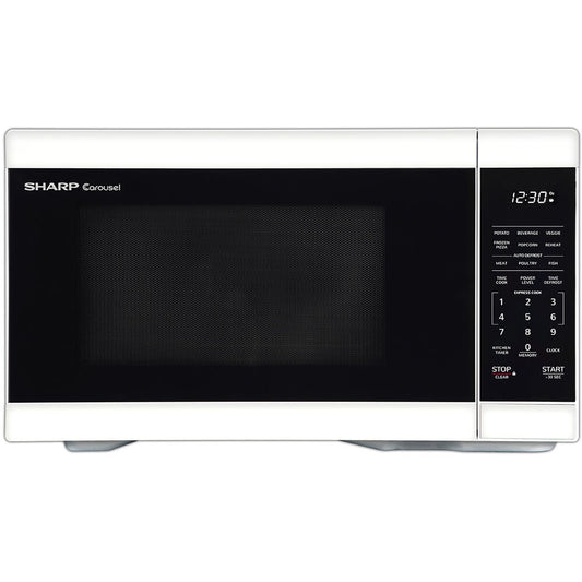 Sharp - 1.1 CF Countertop Microwave OvenMicrowaves - SMC1161HW