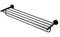 ALFI Brand - Black Matte 26" Towel Bar & Shelf | AB9538-BM