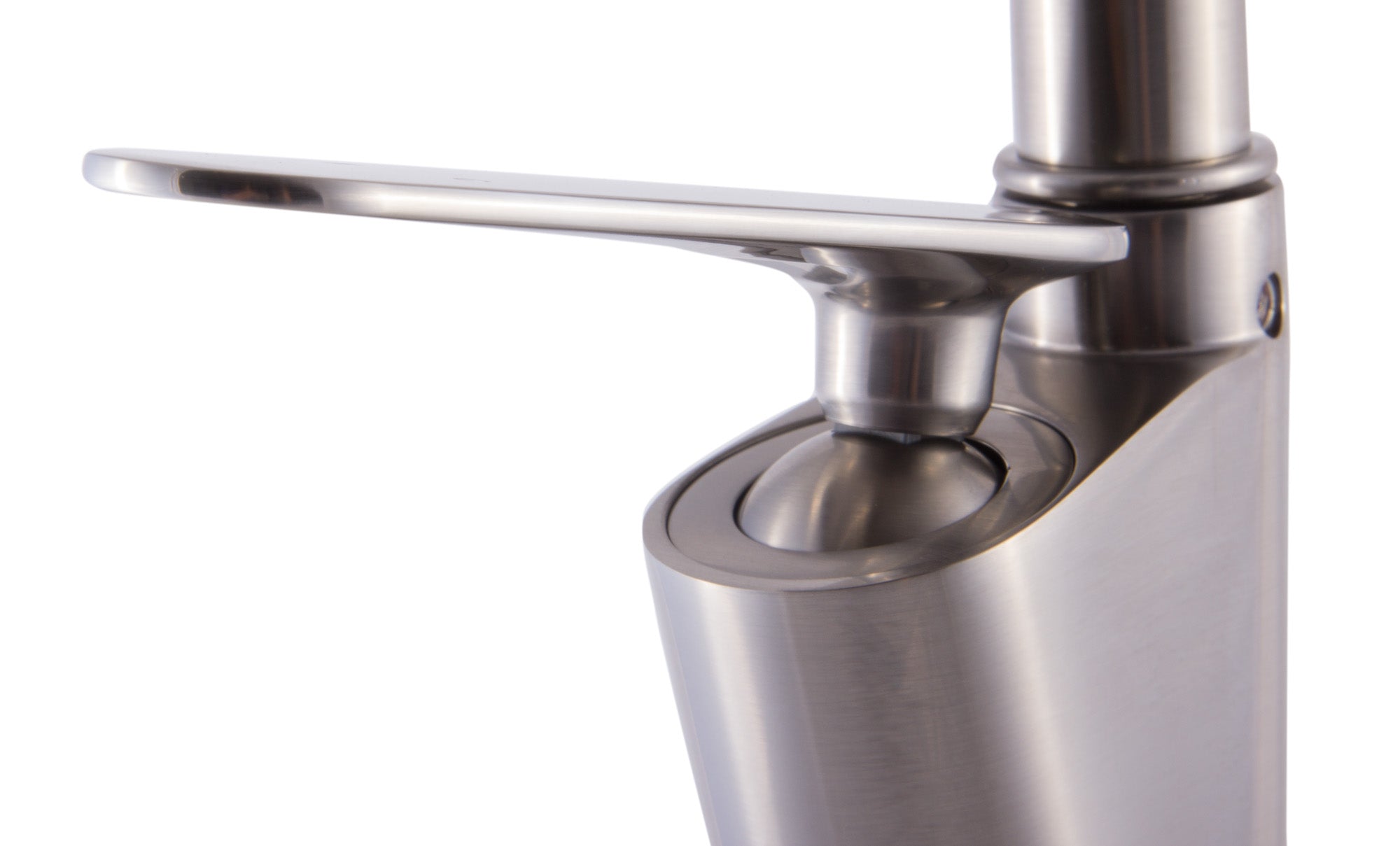 ALFI Brand - Brushed Nickel Gooseneck Single Hole Bathroom Faucet | AB3600-BN ALFI Brand - Brushed Nickel Gooseneck Single Hole Bathroom Faucet | AB3600-BN