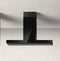 Elica - HAIKU ISLAND - Iconic - 47 1/8" W x 12 7/8" D x 3 1/8" H, Ultra Translucent Black Glass - Island Hoods | EHI648BL