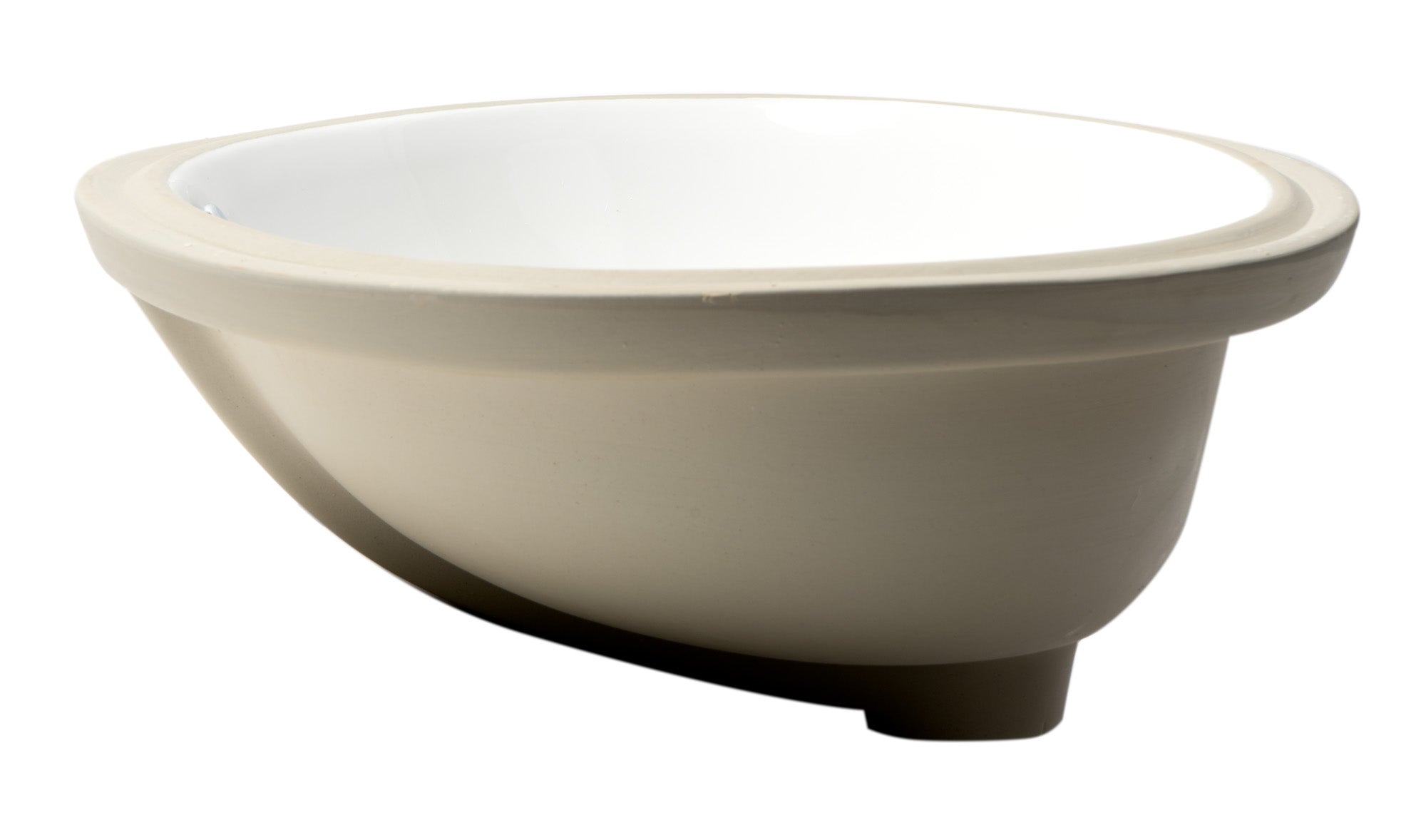 ALFI Brand - White 23" Oval Undermount Ceramic Sink | ABC602 ALFI Brand - White 23" Oval Undermount Ceramic Sink | ABC602