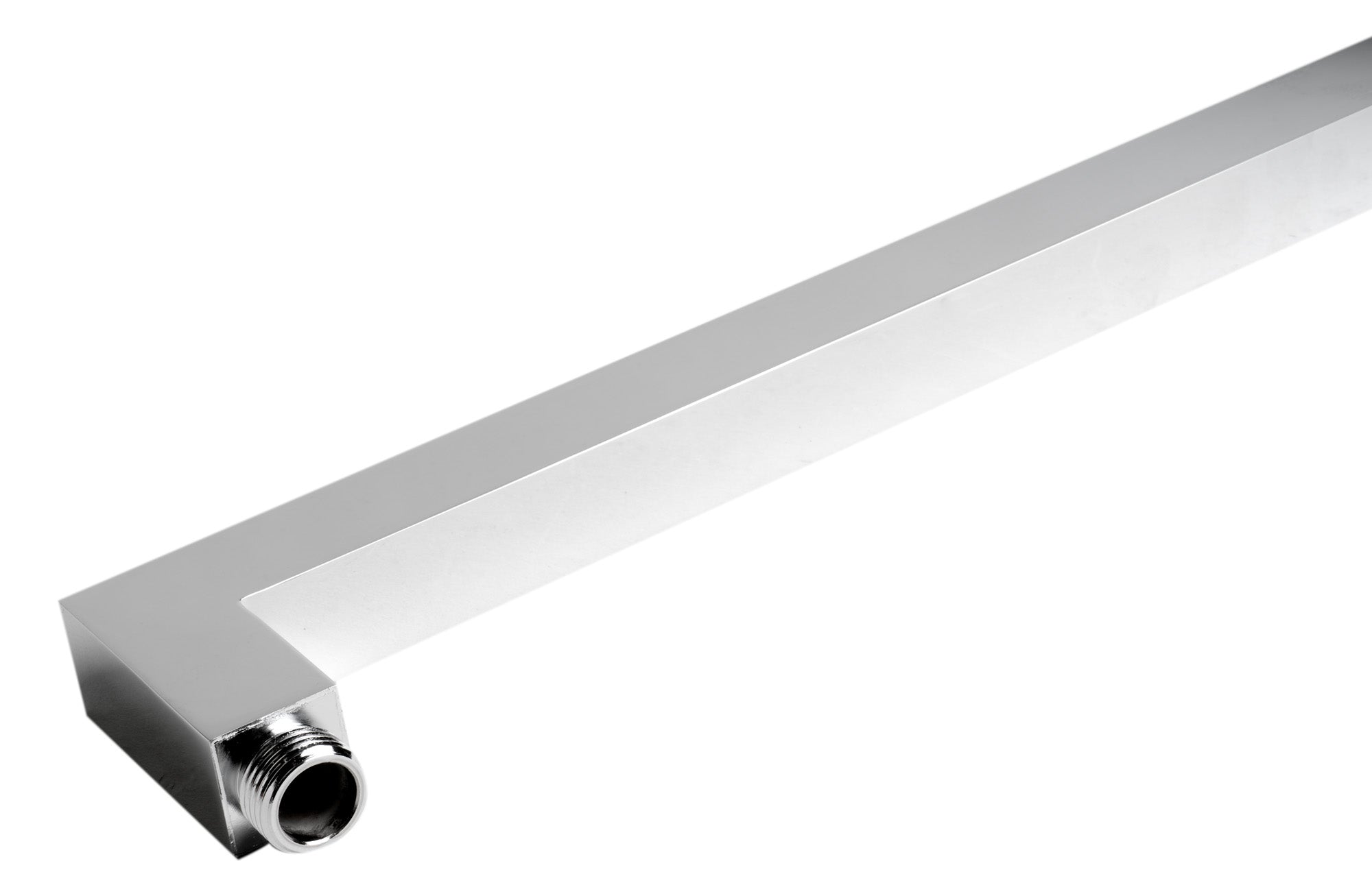 ALFI Brand - Polished Chrome 20" Square Wall Shower Arm | ABSA20S-PC ALFI Brand - Polished Chrome 20" Square Wall Shower Arm | ABSA20S-PC
