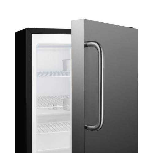 Summit All-Freezer 2.68 cu. ft. Manual Defrost Upright Freezer in Stainless Steel, ADA Compliant Summit All-Freezer 2.68 cu. ft. Manual Defrost Upright Freezer in Stainless Steel, ADA Compliant