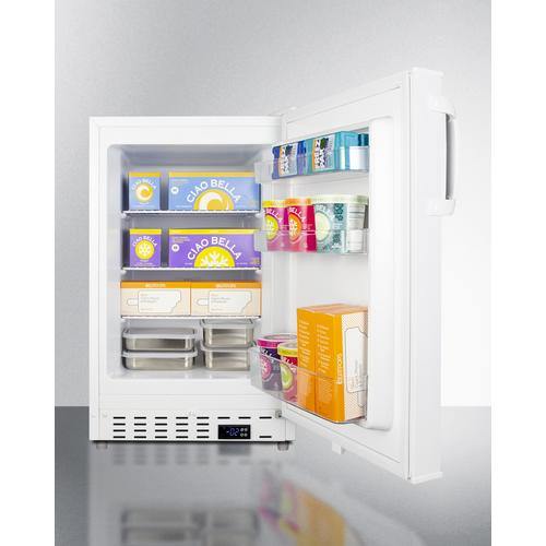 Summit All-Freezer 20" Wide Built-In All-Freezer, ADA Compliant Summit All-Freezer 20" Wide Built-In All-Freezer, ADA Compliant