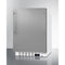 Summit All-Freezer 20" Wide Built-In All-Freezer, ADA Compliant