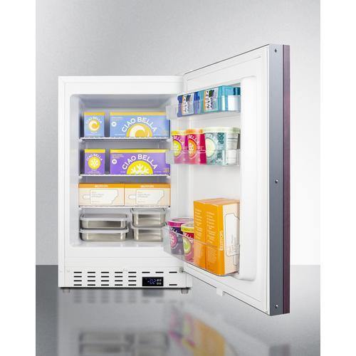 Summit All-Freezer 20" Wide Built-In All-Freezer, ADA Compliant Summit All-Freezer 20" Wide Built-In All-Freezer, ADA Compliant