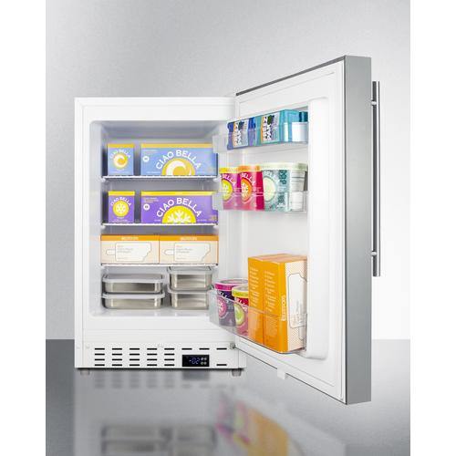 Summit All-Freezer 20" Wide Built-In All-Freezer, ADA Compliant Summit All-Freezer 20" Wide Built-In All-Freezer, ADA Compliant