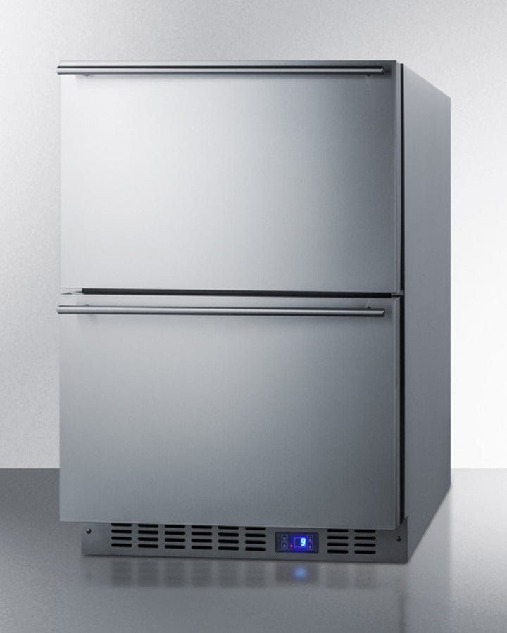 Summit - 24" Wide 2-Drawer All-Freezer Summit - 24" Wide 2-Drawer All-Freezer