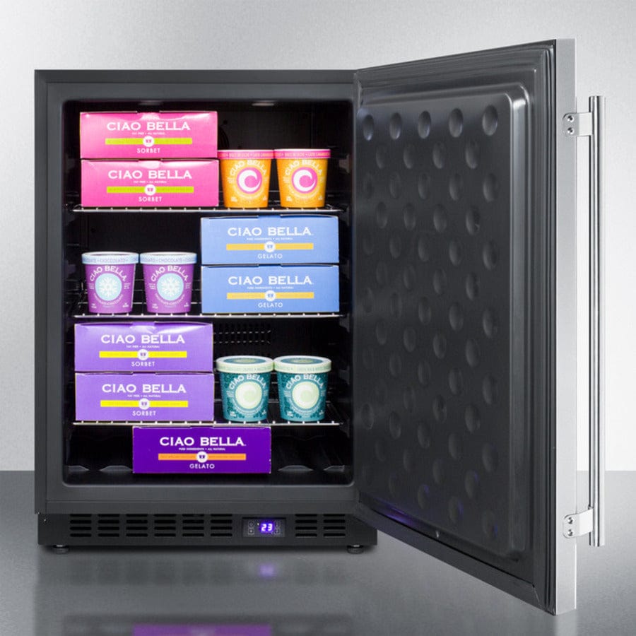 Summit - 24" Wide Built-In All-Freezer Summit - 24" Wide Built-In All-Freezer