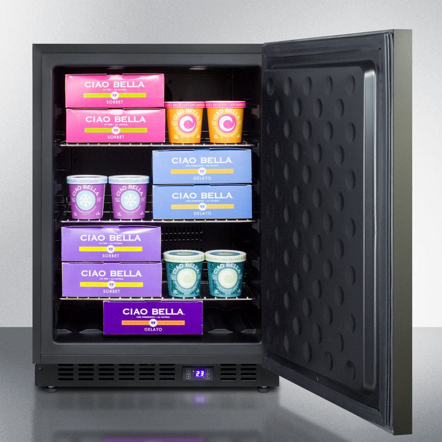 Summit - 24" Wide Built-In All-Freezer Summit - 24" Wide Built-In All-Freezer