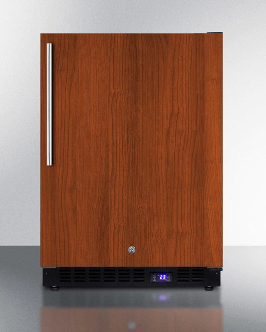 Summit - 24" Wide Built-In All-Freezer With Icemaker