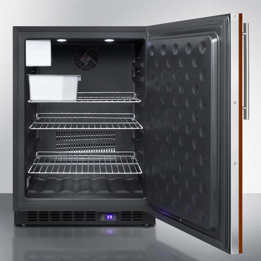 Summit - 24" Wide Built-In All-Freezer With Icemaker Summit - 24" Wide Built-In All-Freezer With Icemaker