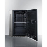 Summit All-Refrigerator Shallow Depth 24" Wide Outdoor Built-In All-Refrigerator With Slide-Out Storage Compartment Summit All-Refrigerator Shallow Depth 24" Wide Outdoor Built-In All-Refrigerator With Slide-Out Storage Compartment