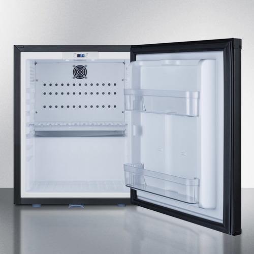 Summit All-Refrigerators 16" 0.7 cu.ft. Black with Lock Compact Minibar Summit All-Refrigerators 16" 0.7 cu.ft. Black with Lock Compact Minibar