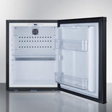 Summit All-Refrigerators 16" 0.7 cu.ft. Black with Lock Compact Minibar Summit All-Refrigerators 16" 0.7 cu.ft. Black with Lock Compact Minibar