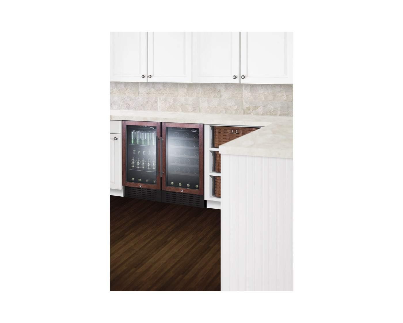Summit All-Refrigerators 18" 2.7 cu. ft. Panel Ready Beverage Center Summit All-Refrigerators 18" 2.7 cu. ft. Panel Ready Beverage Center
