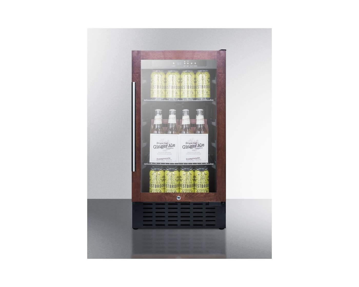 Summit All-Refrigerators 18" 2.7 cu. ft. Panel Ready Beverage Center Summit All-Refrigerators 18" 2.7 cu. ft. Panel Ready Beverage Center