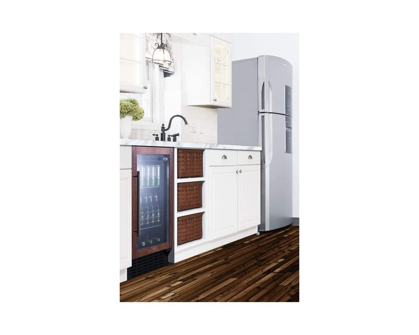 Summit All-Refrigerators 18" 2.7 cu. ft. Panel Ready Beverage Center Summit All-Refrigerators 18" 2.7 cu. ft. Panel Ready Beverage Center