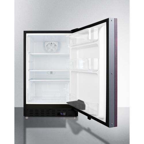 Summit All-Refrigerators 20" 3.53 cu. ft. Custom Panel Built-In Undercounter Compact Refrigerator Summit All-Refrigerators 20" 3.53 cu. ft. Custom Panel Built-In Undercounter Compact Refrigerator